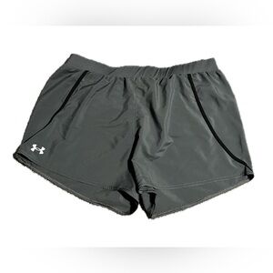 Under Armour Active Wear Gray Running Shorts